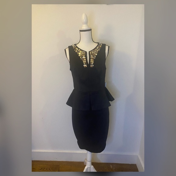 Bisou Bisou Women's Pemplum Dress size 12 - Picture 1 of 7